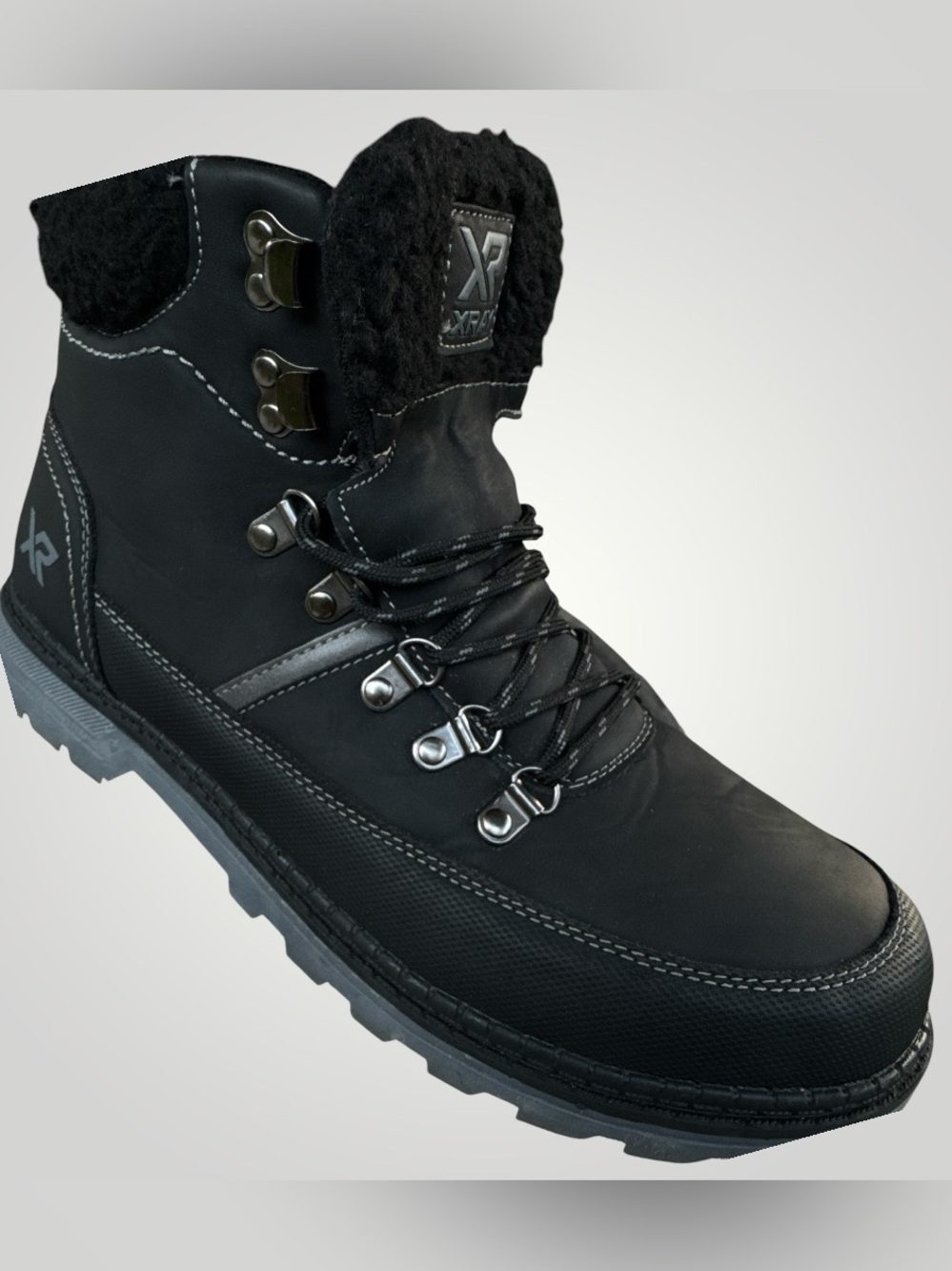 Xray Footwear Ephraim Mens Boots Size 11 Black Winter Work Moc Toe XRW2680